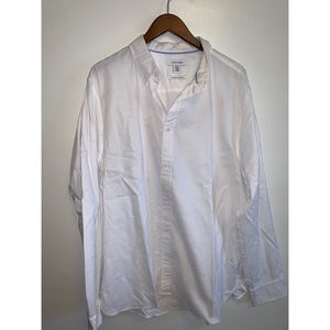 White Men’s Calvin Klein Essential Oxford Button Down